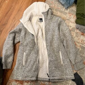 Kyodan White Fleece-Lined Jacket